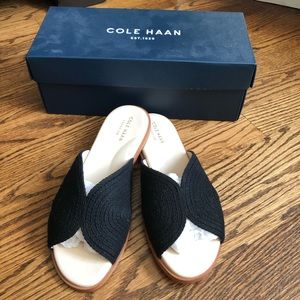 Cole Haan Black Ansley Slides - 7